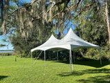 20' x 30' High Peak Cross Cable Tent