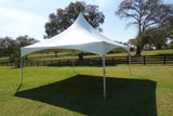 20' x 20' High Peak Cross Cable Tent